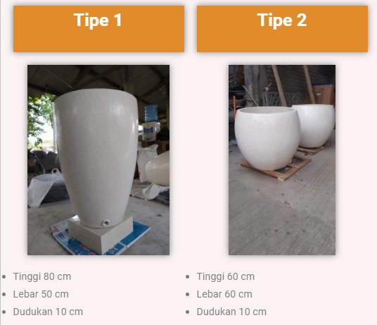 Jual Pot Marmer di Belimbing Bontang Barat Whatsapp +6282254355111 ( Yayuk)