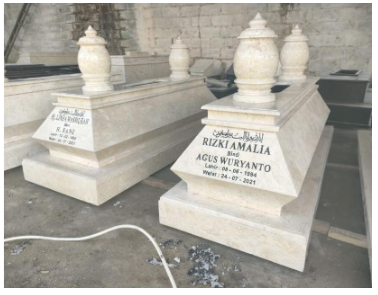 Jual Kijing Makam Marmer di Kabupaten Grobogan Whatsapp +6281259853675