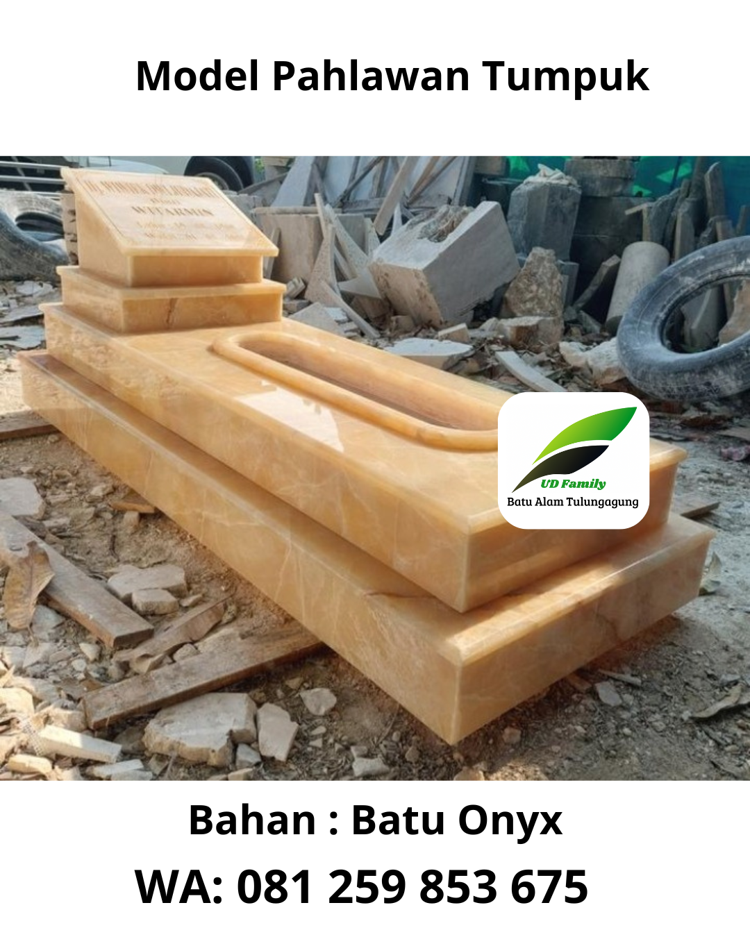 Jual Batu Nisan Marmer di Sananwetan Kota Blitar WA +6281259853675